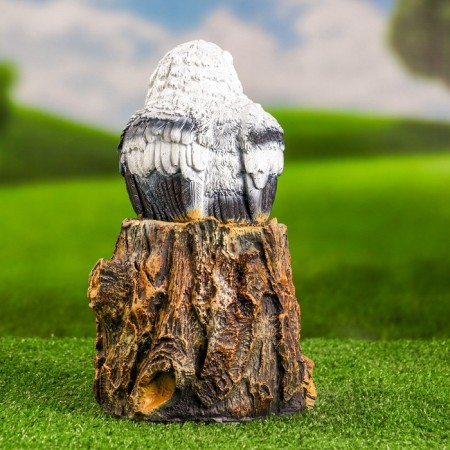 Garden Figure "Avo on the hemp" 25cm-3