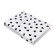 Notebook on rings of 80 sheets in the Black & White cage, with a shift block, a solid cover, glossy lamination, block 60 g/m2