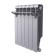 Radiator of heating radiator 6 sections, 16 x 415 mm, gray