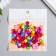 Beads for creativity plastic "Color Micenics" set of 150 pcs 0.4x0.9x0.9 cm