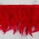 Tesma with feathers turkey, 13-17 cm, 5 ± 0.5 m, red color
