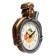 Watching interior watches, for the kitchen “Chef”, smooth move, 29.5 × 23 cm, D-16.5 cm