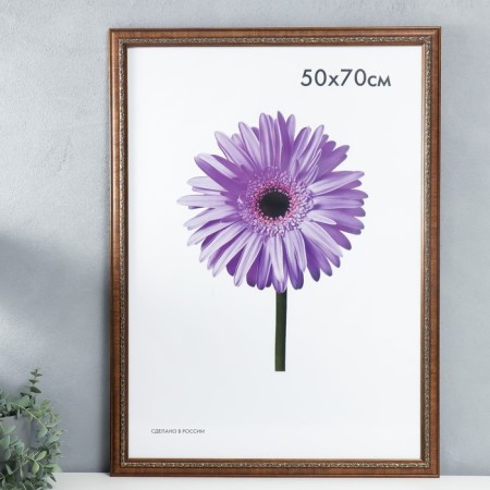 Photo frame plastic Daria 50x70 cm light brown