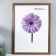 Photo frame plastic Daria 50x70 cm light brown