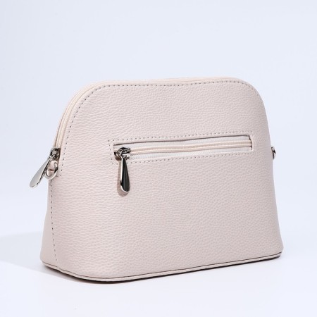 Women's bag over the shoulder Textura, small size, beige color-1