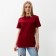 T -shirt female, burgundy color, size 54