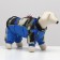 The overalls printed with the lock on the back, size 8 (DS 23 cm, OG 30, Osh 22 cm), blue