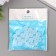 Beads for creativity plastic "White Smoke" matte set 20 g 1.2x1.2 cm