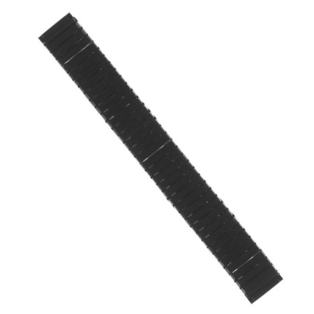 Solomon watch strap, 17 mm, metal, L-15.5 cm, black chrome-1