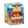 Water bottle, 550 ml, basketball ball, folding, 18 x 8.7 cm