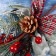 Decor "Winter charm" berry berries needles bow, 28 cm