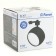 Single -phase track lamp Feron AL167, IP20, GX70, 23 W, 128x128x66 mm, Black color