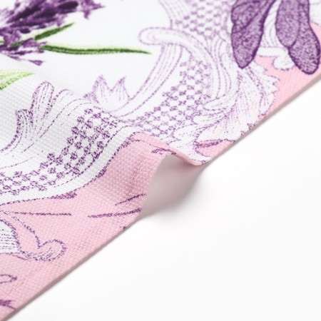 A set of towels "Dolyana" Lavender 35x60 ± 2 cm-2 pcs., 100% HL, Rogozhka, 162g/m2-2