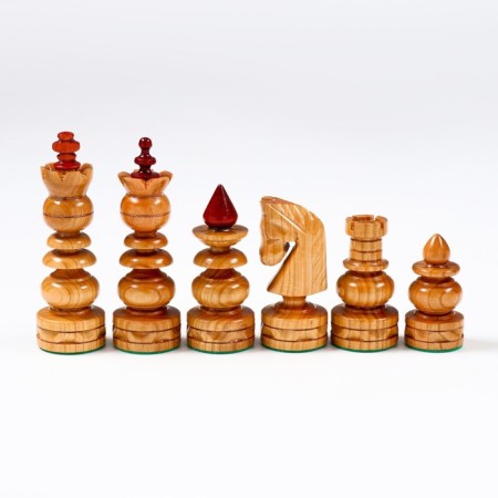 Chess Polish wooden large Madon "Byzantine", 58.5 x 58.5 cm, King H-14 cm-7