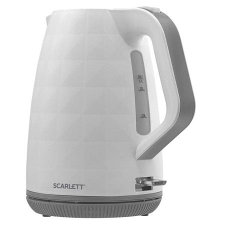 Electric kettle Scarlett SC-EK18P49, plastic, 1.7 l, 2200 watts, white-1