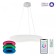 Suspended Citilux Smart Smart CL732A800GS 80x80x40 cm, 1x130W, LED, white color