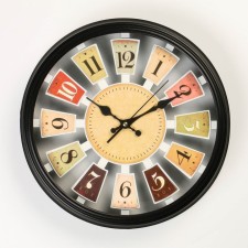 Wall clock, series: interior, discrete move, d = 37 cm, aa