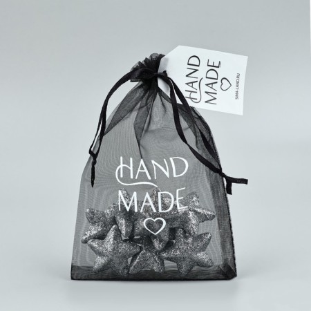 Fatin bag with thermonacle "Handmade", 11 × 16 cm