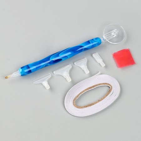 Stylus in individual packaging with 5 nozzles and adhesive pillow-1