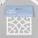Tile stencil 11x11 cm