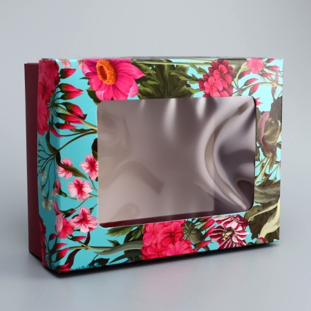The box is folding, the lid is “you are the best!”, 16.5 x 12.5 x 5.2 cm with a window-3