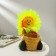 Flower stand, 1 pot, d = 9 cm, h = 11 cm, mix, “sun”, greengo