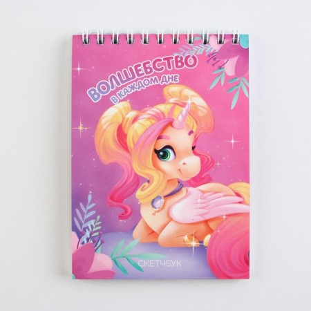 Sketchbook A6, 40 l. 100 g/m "Unicorn"-5