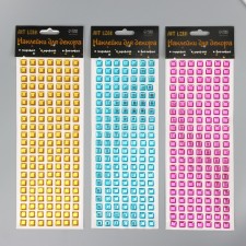 Plastic sticker 