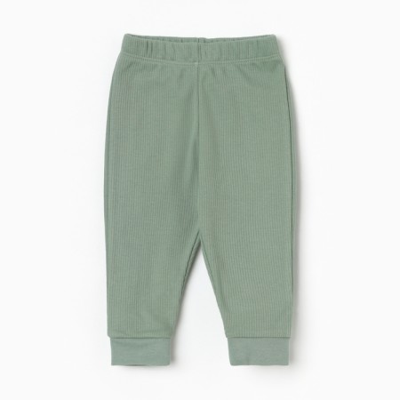 Pants children, green color, height 74 cm