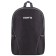 Staff trip universal backpack, 2 pockets, black with gray details, 40x27x15.5cm, 270787