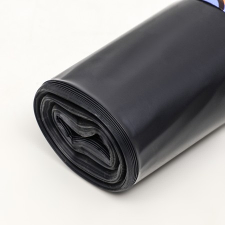 Garbage bags in the roll "Upakland" 120 l, black, PVD, thickness 40 μm, 10 pcs, 70 x 120 cm-1