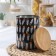 Bank for bulk products "Pero", 11 × 11 × 15.5 cm, black color