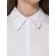 Blouse for girls, height 122 cm, white color