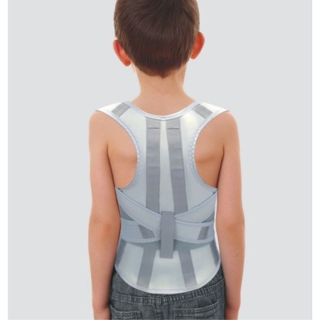 Posture of posture nt-kr-028, reinforced, 4 ribs, size XS, color gray color