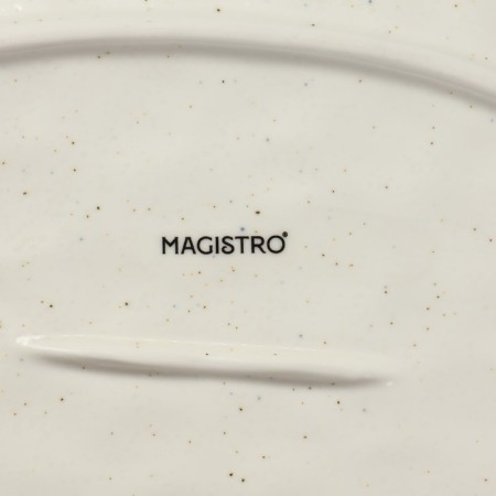 Porcelain Serving dish Magistro Poursephona, 30.7 × 21.5 cm, beige color-4
