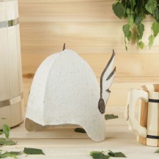 Hermes' cap for the bathhouse