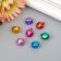 Set of decor for creativity "Color bells" d = 0.8 cm set 35 pcs