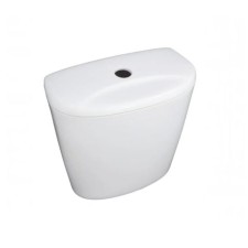 The universal toilet tank with a lower eyeliner, under the button, the center 13 cm