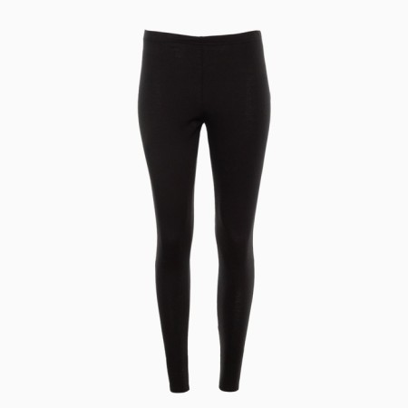 Female leggings, black color, size 52-3