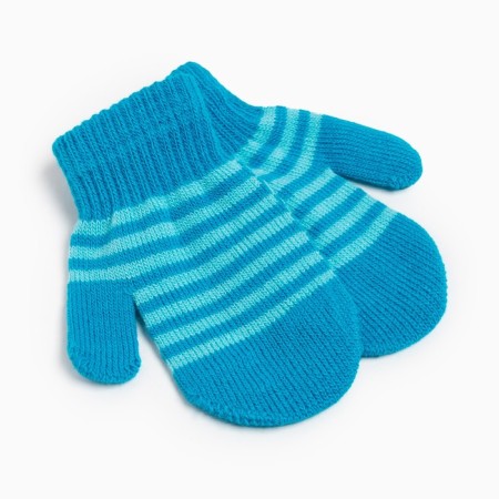 Mittens of nully Minaku children's, col. Blue, rr 12-14 (13-14 cm)