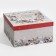 Gift Box "New Year's Watercolor", 28.2 x 28.2 x 15 cm, New Year