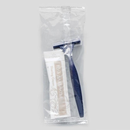 A set of 5 Travel (razor set, dental set, shampoo Sasha, soap, comb)-2