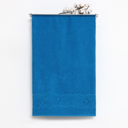 Trick Flashlights, 70x130cm, blue, 295g/m2, cotton