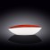 Oval dish Wilmax England Scratch, size 30x19.5x7 cm, red color