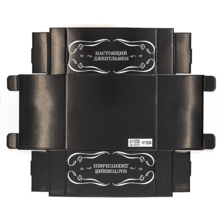 Folding box "Real Man", 31.2 x 25.6 x 16.1 cm-6