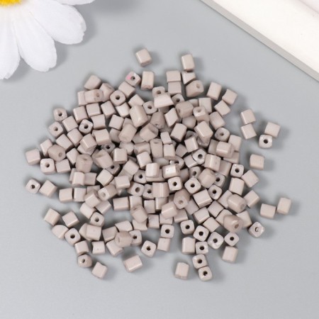 Cube glass 4x4 mm "Rainy Day" set 20 grams-1