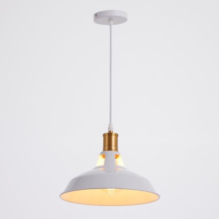 Lamp Bayerlux 1955/1wt E27 40W White 27x27x20-170 cm