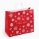 Gift package "Snowflakes", white craft, 32 x 28 x 15 cm, New Year
