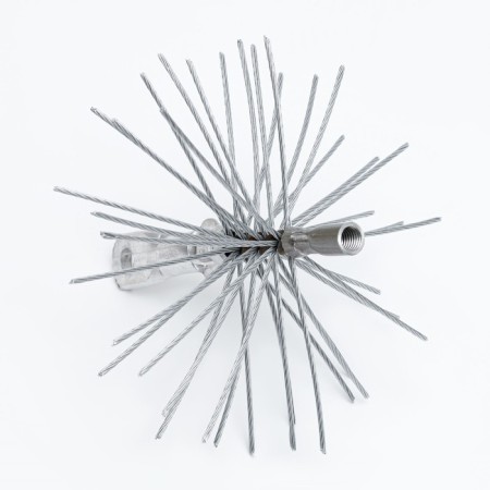 The ruff "flexible approach" for chimneys and ventilations metal with thread, d = 150