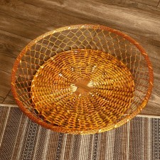 Zhustra fruit basket aluminum, 52x25x9 cm
